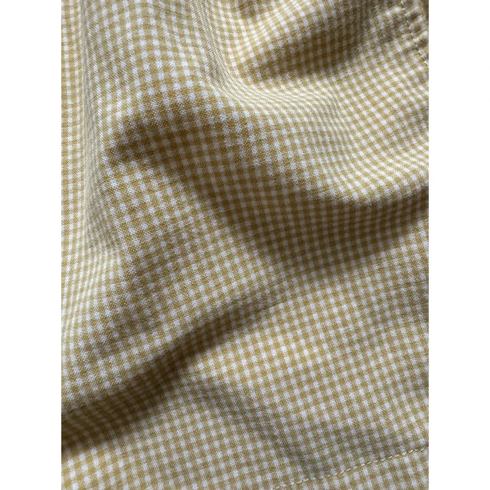 Aritzia Wilfred Checkered Yellow Shorts, Size 4‎